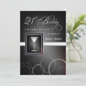 21ème anniversaire - invitations formelles de (Debout devant)