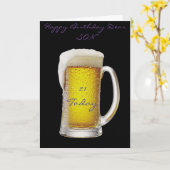 21ème CARTE DE VOEUX de FILS (Fleur jaune)