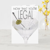 21ème Identification de faux. Carte d'anniversaire (Fleur jaune)