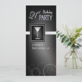 21ème Invitations de fête d'anniversaire - avec le (Debout devant)