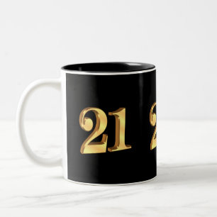 21ème Nombre de regard de la tasse 3D