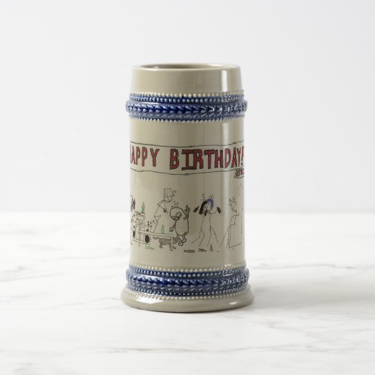 21ème tasse d'anniversaire (Centre)