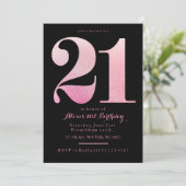 21èmes invitations d'anniversaire de parties (Debout devant)