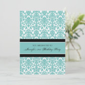 21èmes invitations de fête d'anniversaire de (Debout devant)