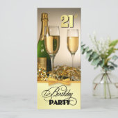 21èmes invitations élégantes de fête (Debout devant)