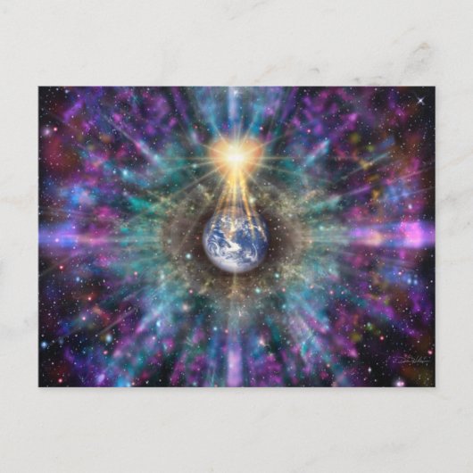 21OneEarthOneHeart-5.8x4.2-Briefkaart Briefkaart (Voorkant)