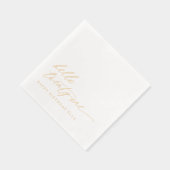 21st Birthday Party Modern Elegant Gold (Droite)