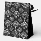 21st Birthday Silver Elegant Thank You Bedankdoosjes (Achterkant)