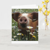 "21ste BIRTHDAY" IS NIET NOSY-HOW. Kaart (Gele Bloem)