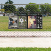 21ste geboortedag foto-banner spandoek (Insitu)