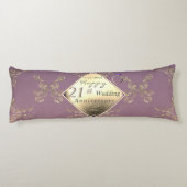 21ste Jubileum voor weddenschappen Lichaamskussen (Achterkant)