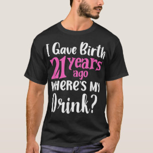 21ste verjaardag: 21 jaar geleden, waar is mijn t-shirt