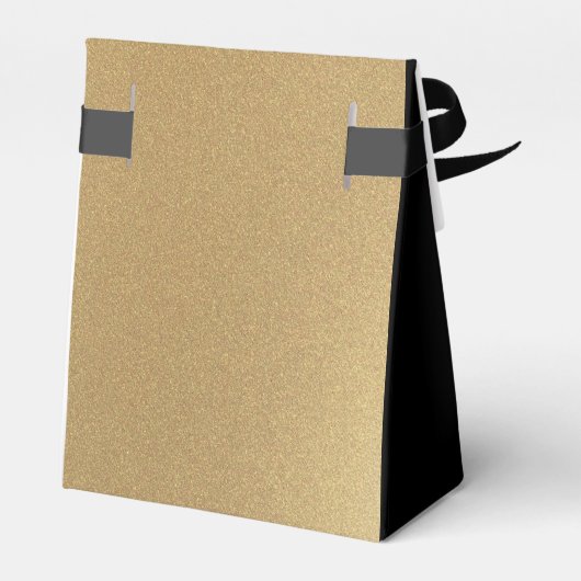 21ste verjaardag Gold Folie Monogram Script Bedank Bedankdoosjes (Achterkant)