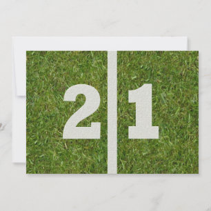 21ste verjaardag! kaart