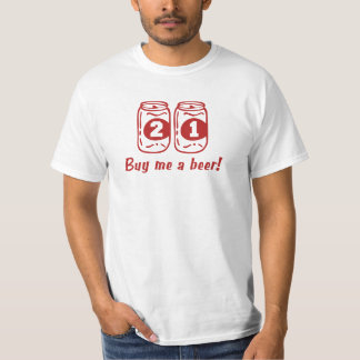21ste verjaardag t-shirt