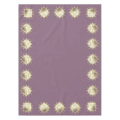 21ste weddenschap Jubileum Brass & Iolite Tafelkleed (Voorkant)