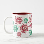220 Mok met kerstsnowflake (Links)