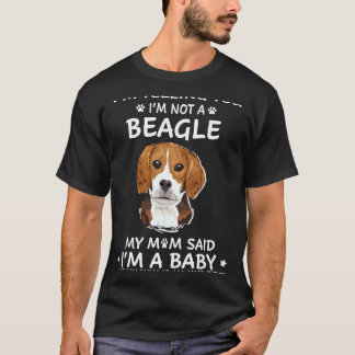 221 Ik zeg u dat ik geen Beagle ben T-shirt
