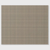 221 MODERNE ZWARTE NEUTRAL TAN BEIGE GEOMETRISCHE CADEAUPAPIER (Vlak)