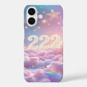 222 Engel Nummer Manifestatie – Balans & Harmonie iPhone 16 Hoesje