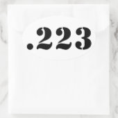 .223 OVALE STICKER (Tas)