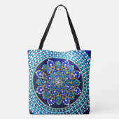 229 - Royal Blue - Canvas tas (Achterkant)