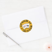 229e Luchtvaart 1e Bataljon Ronde Sticker (Envelop)