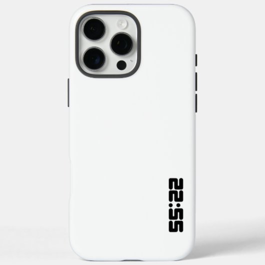 22:55 Iphone 16 Pro Premium Case-Mate iPhone Case (Achterkant)