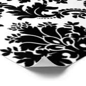 22,5-inch x7,5-inch gepersonaliseerde banner Black Poster (Hoek)