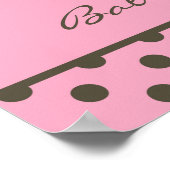 22,5-inch x7.5-inch persoonlijke banner met contac poster (Hoek)