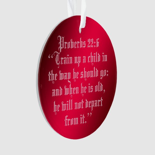 22:6 de PROVERBES (devant)