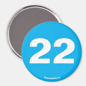 22 aimants (Recto/Verso)