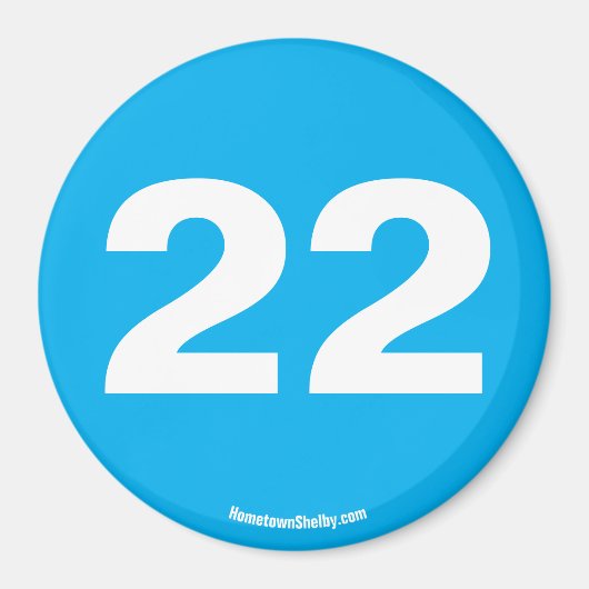 22 aimants (Devant)