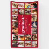 22 Bannière de la fête de graduation photo (Vertical)