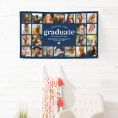 22 Bannière de la fête de graduation photo (En situation)