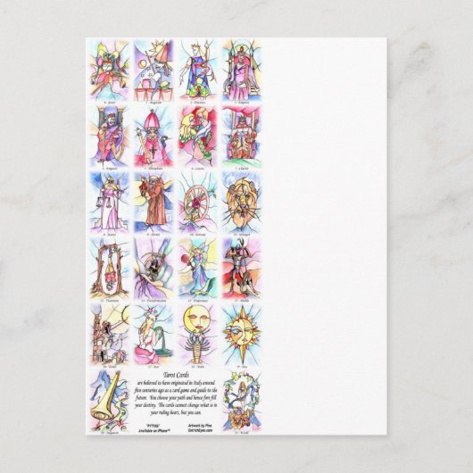 22 cartes (4x6) (Devant)