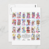 22 cartes (6x4) (Devant / Derrière)