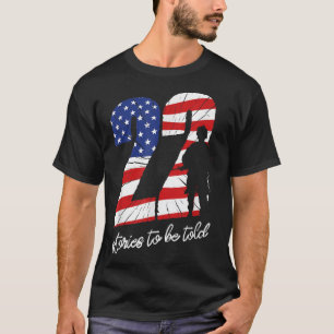 22-daagse veteranen 22 levens militaire zelfmoord t-shirt
