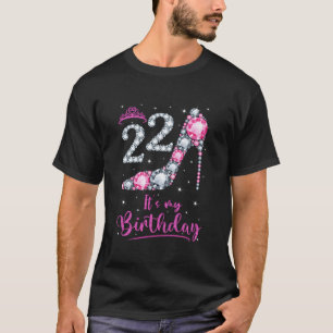22 Het is mijn K hoge hak T-shirt