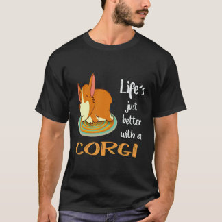 22 Het Leven Is Net Beter Met Een Corgi T-shirt