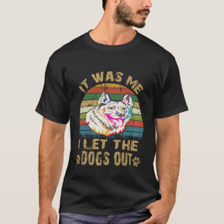 22 Het was ik die de honden losliet Duitse Herder T-shirt