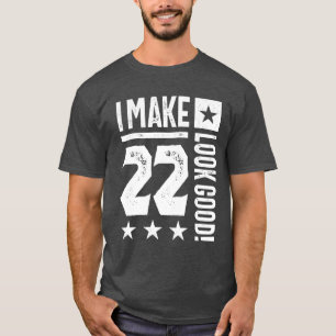 22 jaar oude cadeau 22e verjaardag Cadeauideeën T-shirt