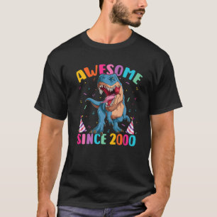 22 jaar oude dinosaur Geweldige sinds 2000 22T T-shirt