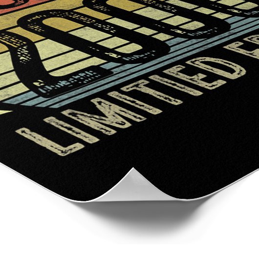 22 jaar oude geschenken Juni 2000 Limited Edition Poster (Hoek)