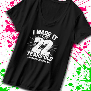22-jarige verjaardag - Birthday Meme - Funny 22nd T-shirt