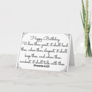 22 juin Bible carte d'anniversaire avec verset Pro