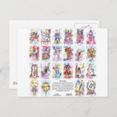 22-Kaarten (6 x 4)s Briefkaart (Voorkant / Achterkant)