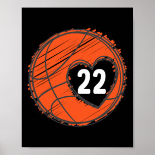 #22 Nummer 22 - Bysketbyll Graphic Gezegde Byll Bb Poster