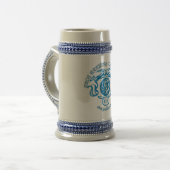 22 oz stein bierpul (Voorkant links)