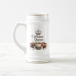 22 oz Stein Mok voor koffieliefhebbers